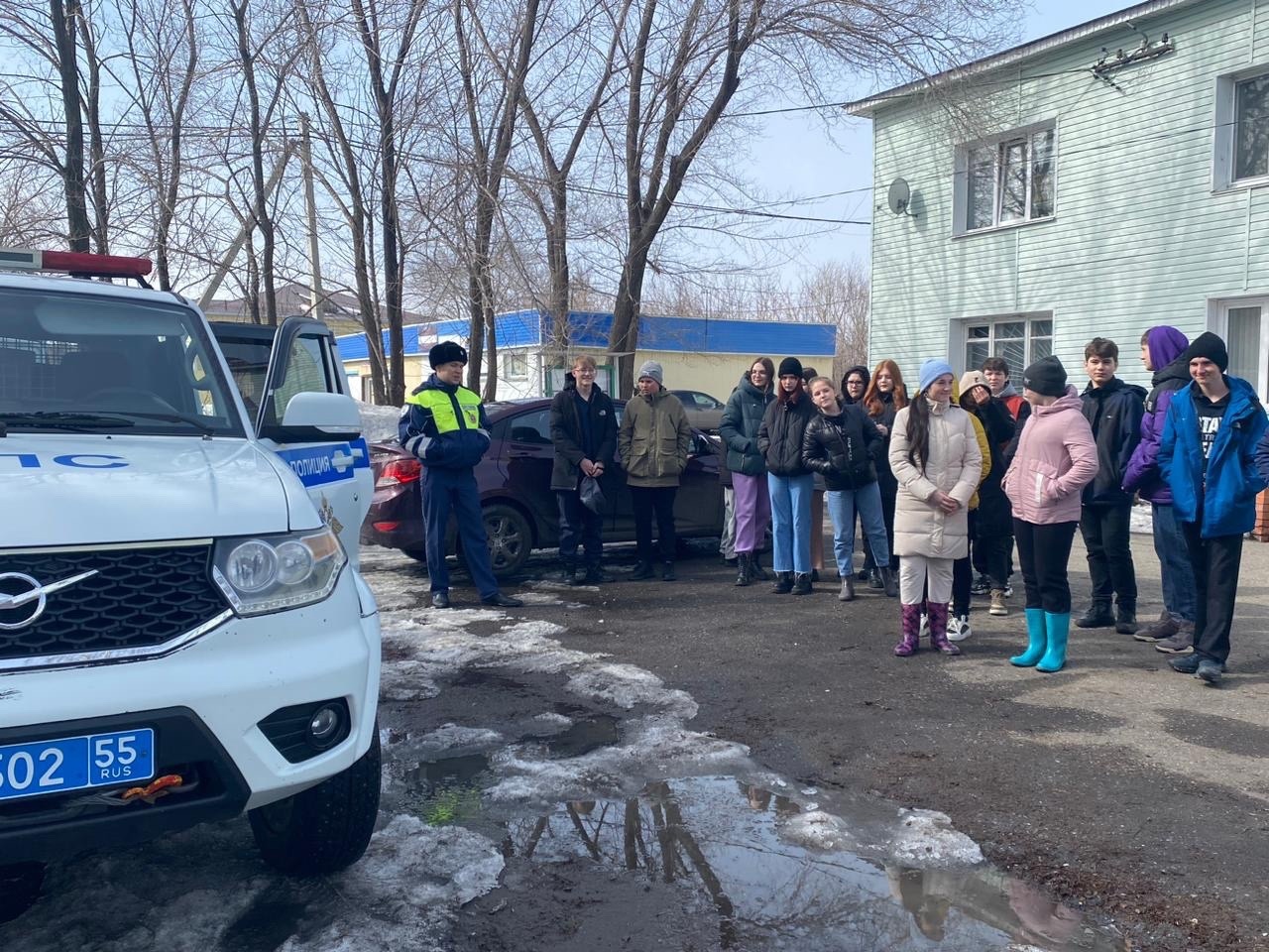Экскурсия в ГИБДД.